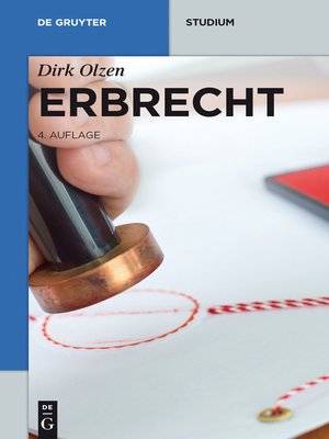 cover image of Erbrecht